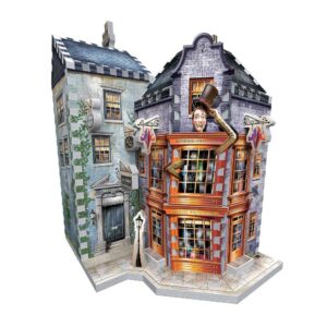 Harry Potter 3D Puzzle: Kouzelnické kejkle a Denní věštec, 285 dílků
