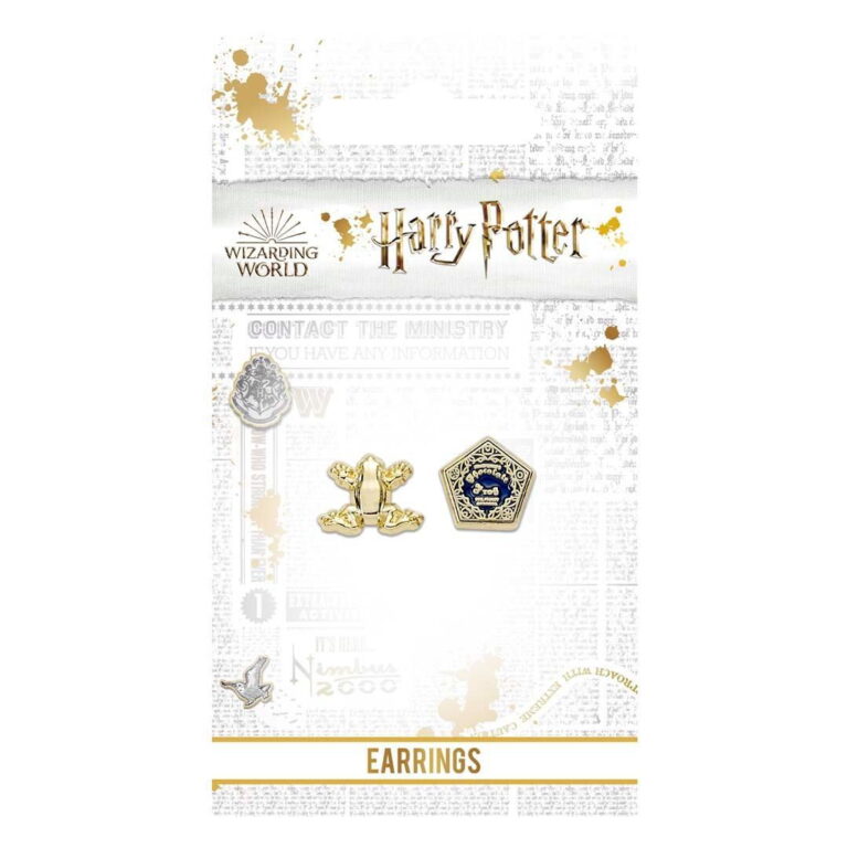 Náušnice Harry Potter - Čokoládová žabka, pecky - Image 2